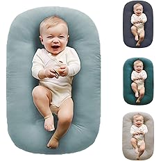 Baby Lounger for Newborn Baby Nest for Boys & Girls 0-12 Months