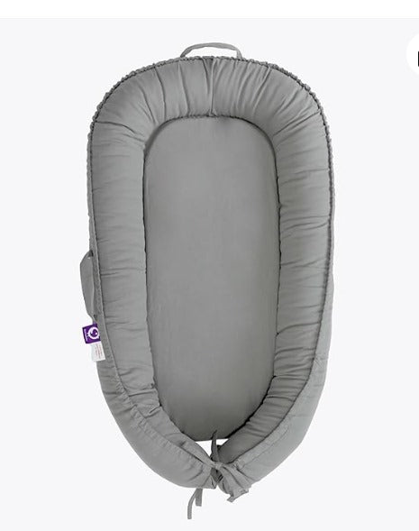 Infant Lounger, Baby Nest Cover for Baby Girls & Boys, Newborn Essentials for Baby 0-12 Months, 100% Cotton Breathable, Co Sleeper Portable Travel Bed