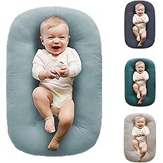 Baby Lounger for Newborn Baby Nest for Boys &amp; Girls 0-12 Months